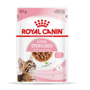 Royal Canin Kitten Sterilised Sobres (Salsa)