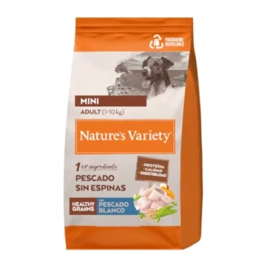 Natures Variety Mini Adulto Pescado Blanco Healthy Grains