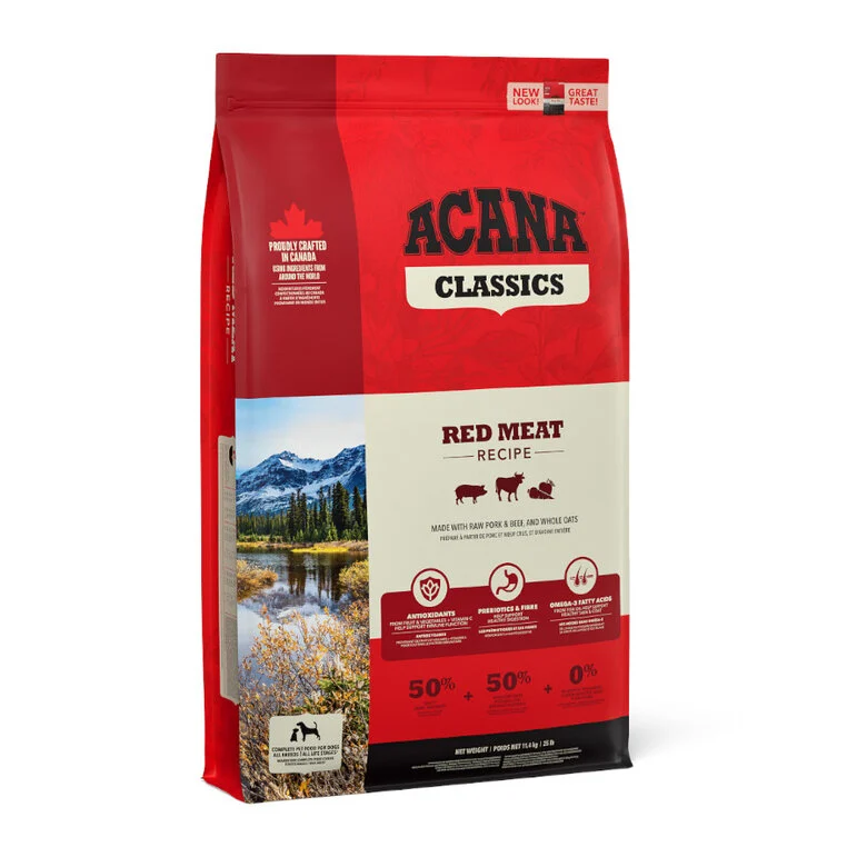 Acana Red Meat Recipe Pienso para perros