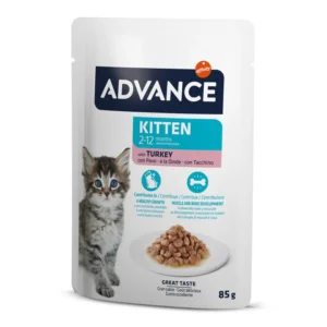Advance Kitten Turkey (Pavo) Sobres Gato