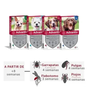 Advantix Pipetas Antiparasitarias para Perros