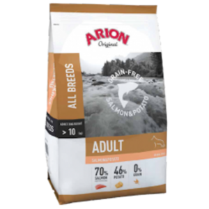Arion Original Adult Grain Free Salmon y Patata Pienso para perros