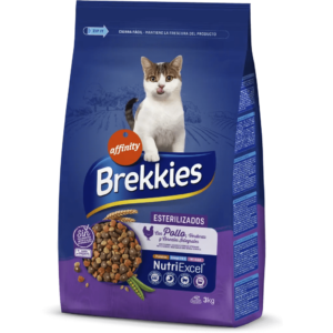 Brekkies Esterilizados Pollo Pienso para gatos