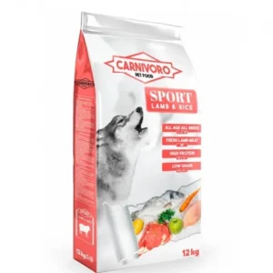 Carnivoro Sport Cordero y Arroz Pienso para perros