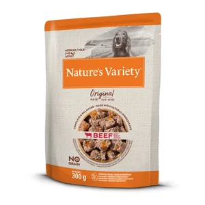 Sobre Nature’s Variety Original Med&Maxi Buey No Grain