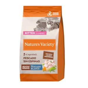 Natures Variety Kitten Pescado Healthy Grains Pescado Blanco