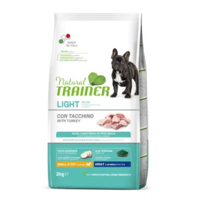 Natural Trainer Small&Toy Adult Light in Fat Pavo Pienso para perros