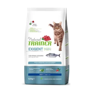 Natural Trainer Exigent Pescado Azul Pienso para gatos