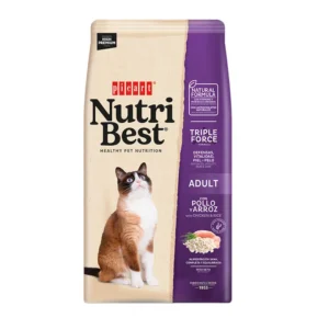 Nutribest Adult Pollo y Arroz Pienso para Gatos