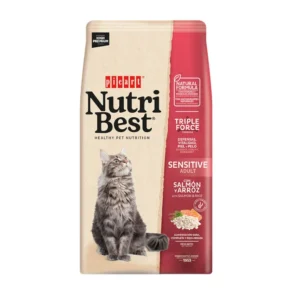 Nutribest Adult Sensitive Salmon y Arroz Pienso para Gatos