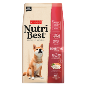 Nutribest Puppy Sensitive Salmon y Arroz Pienso para Cachorros