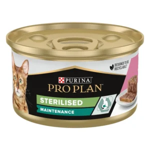 ProPlan Sterilised Maintenance Atún y Salmon Latas Gato (Terrine)