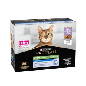 ProPlan Sterilised Senior Longevis Pavo Latas Multipack Gato (Terrine)