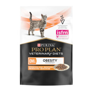 ProPlan Veterinary Diets Obesity OM Pollo Sobre Gato (Salsa)