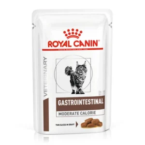 Royal Canin Gastrointestinal Moderate Calorie Gato Sobres (Finas laminas en salsa)