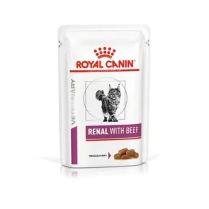 Royal Canin Renal Beef Gato Sobres (Finas Laminas en Salsa)