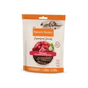 Natures Variety Superfood Snacks Buey para perros