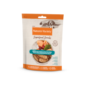 Natures Variety Superfood Snacks Salmon para perros