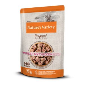 Natures Variety Gato Sobre Buey&Pollo Humedo(Pate)