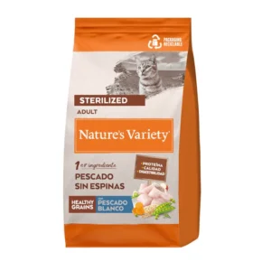 Natures Variety Sterilizado Pescado Blanco Healthy Grains Adulto