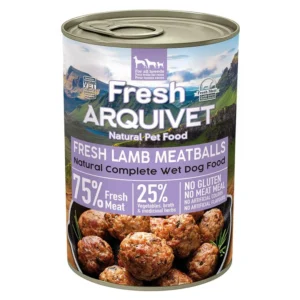 Arquivet Fresh Lamb Meatballs Albóndigas Cordero Lata para perro