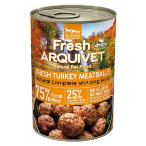 Arquivet Fresh Turkey Meatballs Albóndigas Pavo Lata para perro