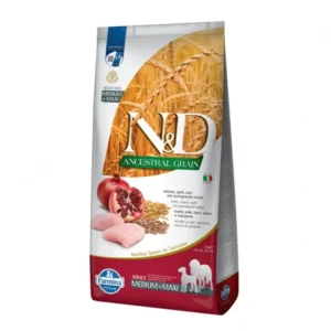 Farmina N&D Ancestral Grain Medium&Maxi Adult Pollo