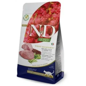 Farmina N&D Quinoa Weight Management Adult Cordero Grain Free
