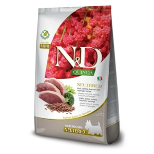 Farmina N&D Quinoa Neutered Grain Free Mini Adult Pato