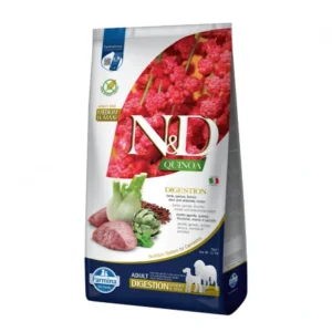 Farmina N&D Quinoa Digestion Grain Free Medium&Maxi Adult Cordero