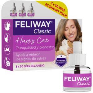Feliway Classic Pack 3 Recambios 48ml