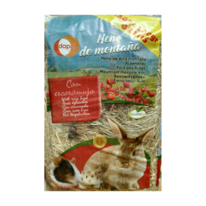 Dapac Heno Montana Con Escaramujo Para Conejos Y Roedores