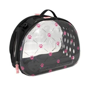 Nayeco Bolso Transparente Pink Paws