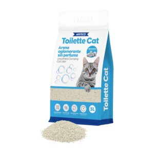 Nayeco Toilette Cat Arena Aglomerante Bentonita Sin Perfume