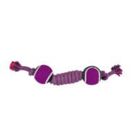 Nayeco Cuerda Nudo 2 Pelotas Tenis Bicolor