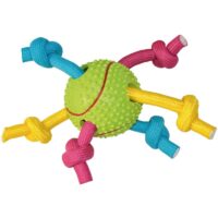 Nayeco Pelota Tenis Goma con Cuerda Tricolor