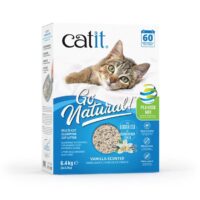 Catit Arena Aglomerante Cascara Guisantes Aroma Vainilla Mix