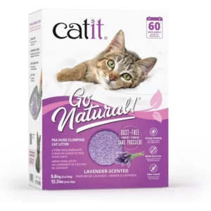 Catit Arena Aglomerante Cascara Guisantes Aroma Lavanda