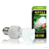 Exo Terra Bombilla Bajo Consumo Reptile UVB 100