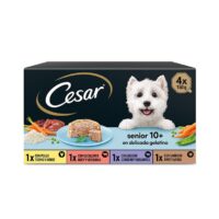 Cesar Senior Carnes Mixtas Tarrina en Gelatina