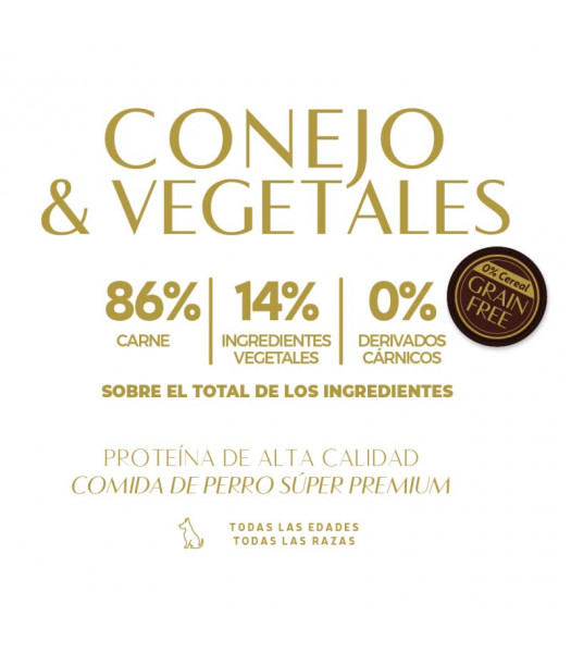 Zen Lata Pate con Trozos de Conejo y Vegetales - Imagen 2