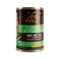 Zen Lata Pate con Trozos de Conejo y Vegetales