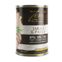 Zen Lata Pate con Trozos de Jabalí y Pavo