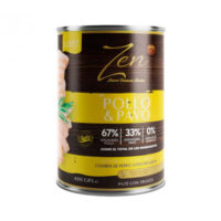 Zen Lata Pate con Trozos de Pollo y Pavo