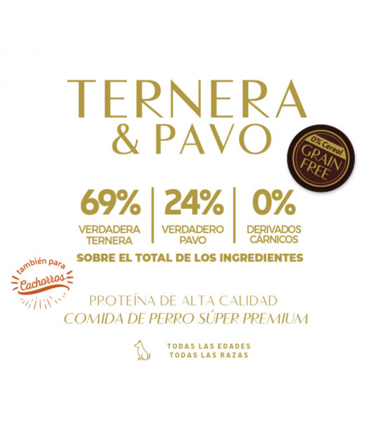 Zen Lata Pate con Trozos de Ternera y Pavo - Imagen 2