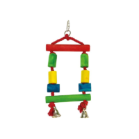 Arquivet Columpio De Madera Con  Campana