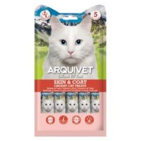 Arquivet Creamy Cat Treats Skin&Coat Salmon y Atún
