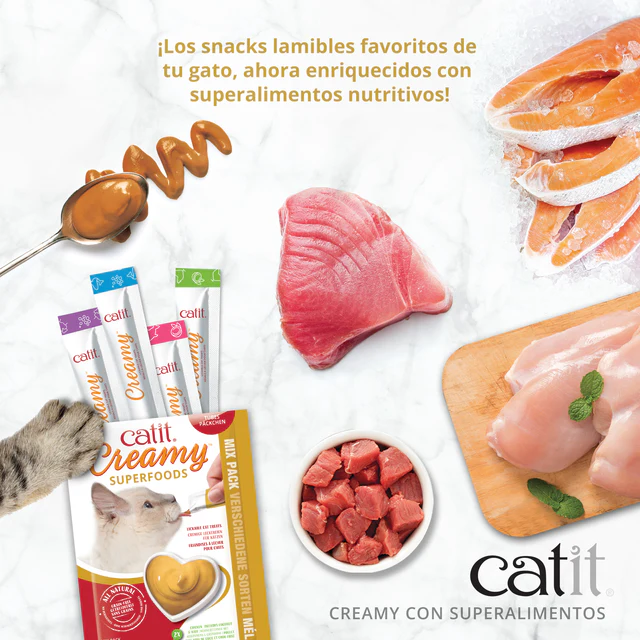 Catit Creamy Superfoods Mix Pack - Imagen 2