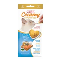 Catit Creamy Superfoods Salmon con Quinoa y Espirulina