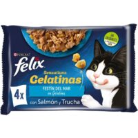 Felix Sensations Gelatinas Festín del Mar en Gelatina
